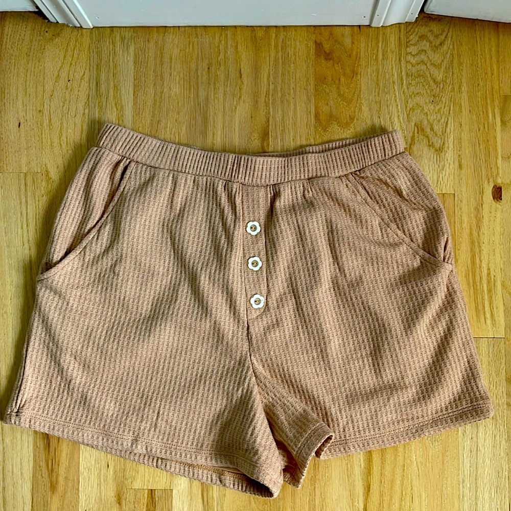 Dippin Daisys *NWOT* Ribbed Shorts,Size XL